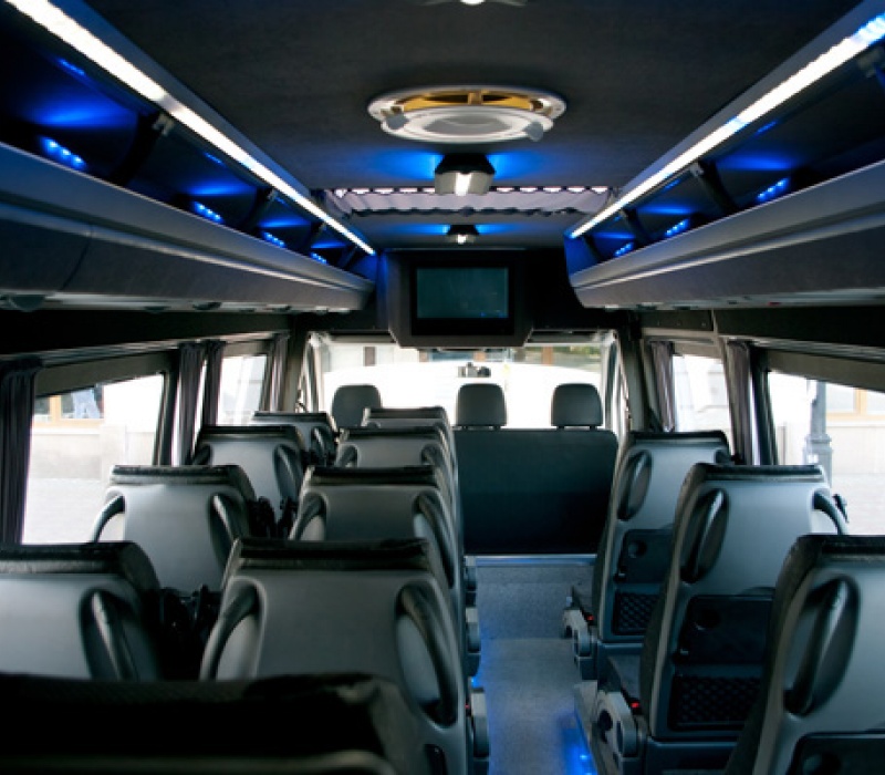 Микроавтобус Mercedes Benz Sprinter салон